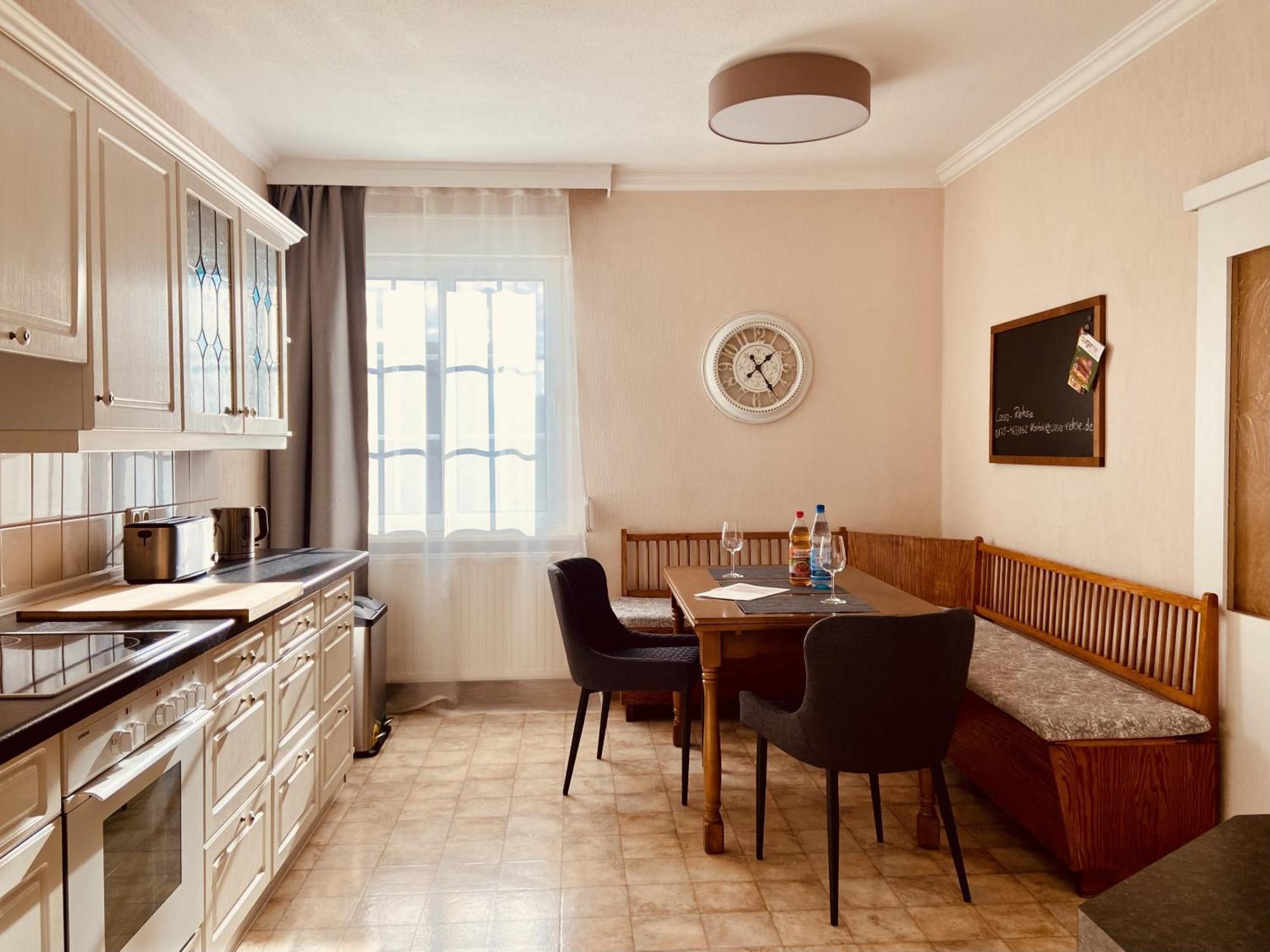 Casa Rehse I Stilvolles Apartment I 24H-Self-Check-In I Kostenlos Parken & Wlan I 55-Zoll-Smart&Kabel-Tv I Oepnv 埃尔福特 外观 照片